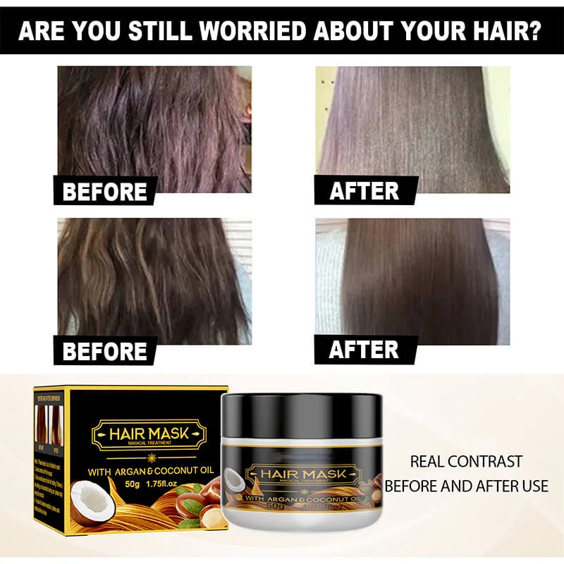 š„BUY 2 GET 1 FREE ( 3PCS) š„ShinyHair Instant Keratin Hair Repair Mask - Image 7
