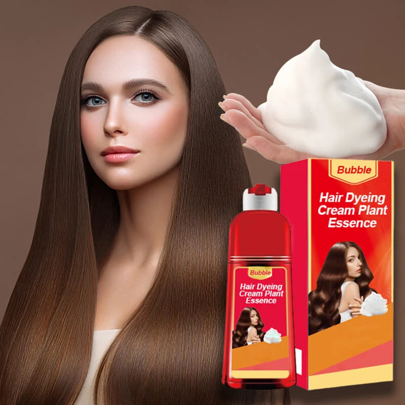 Bubble Hair Dyeing Cream Plant Essence - Image 4