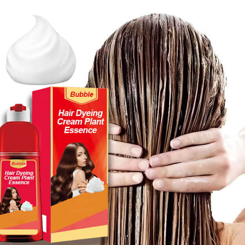 Bubble Hair Dyeing Cream Plant Essence - Image 7