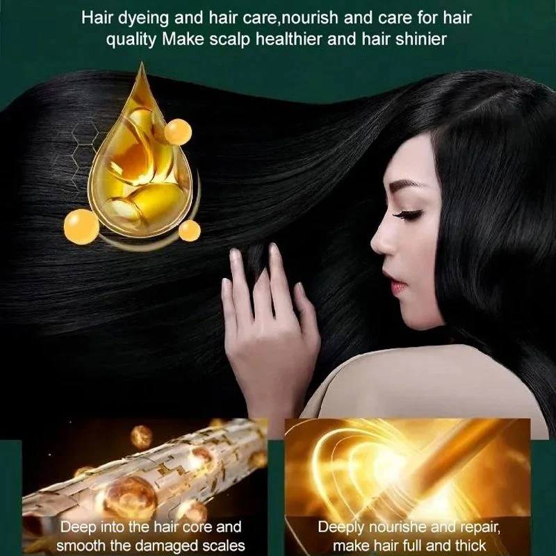 šBUY 2 FREE 1š„Plant Extract Non-damage Hair Dye Cream - Image 3