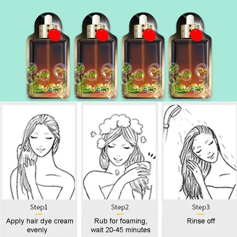 šBUY 2 FREE 1š„Plant Extract Non-damage Hair Dye Cream - Image 8