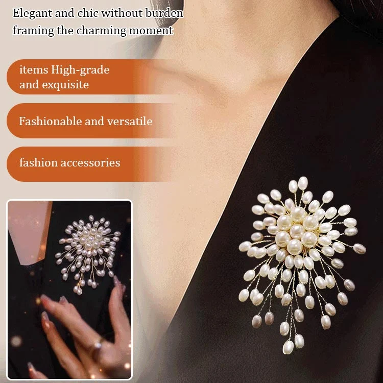 Elegance Redefined: The Pearl Brooch Every Classy Woman Needs! ✨ - Image 3
