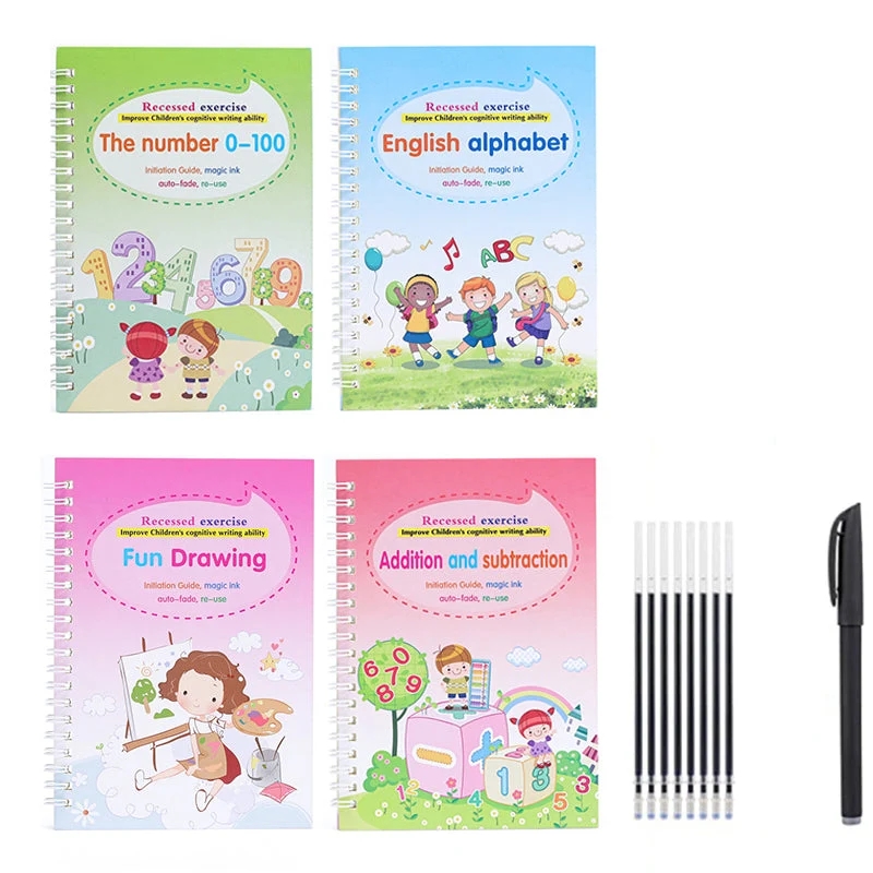 Groove Grid Handwriting Book for Kids - Image 3