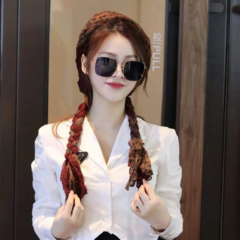 🌸Hot Sale 49% Off🌸Fried Dough Twists Braid Hat Scarf - Image 15