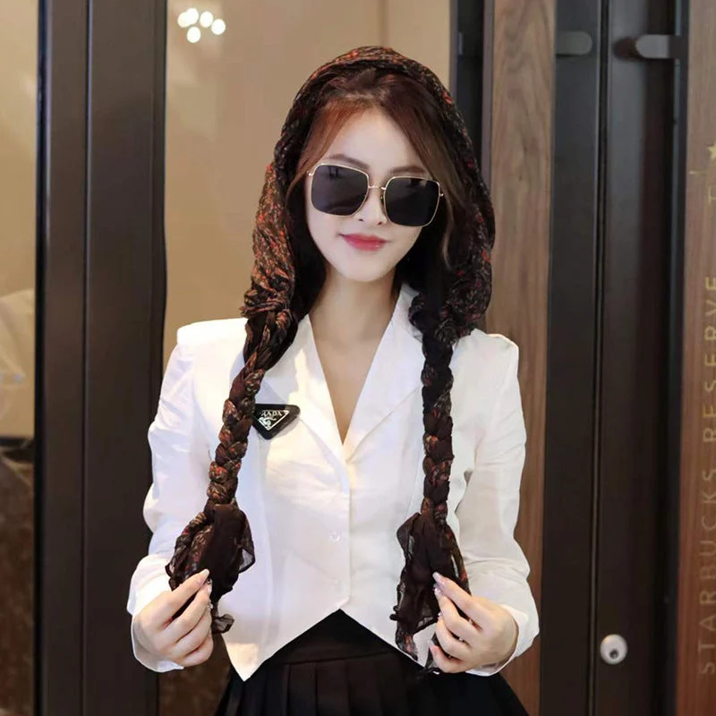 🌸Hot Sale 49% Off🌸Fried Dough Twists Braid Hat Scarf - Image 16