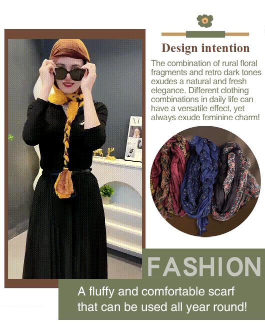 🌸Hot Sale 49% Off🌸Fried Dough Twists Braid Hat Scarf - Image 2
