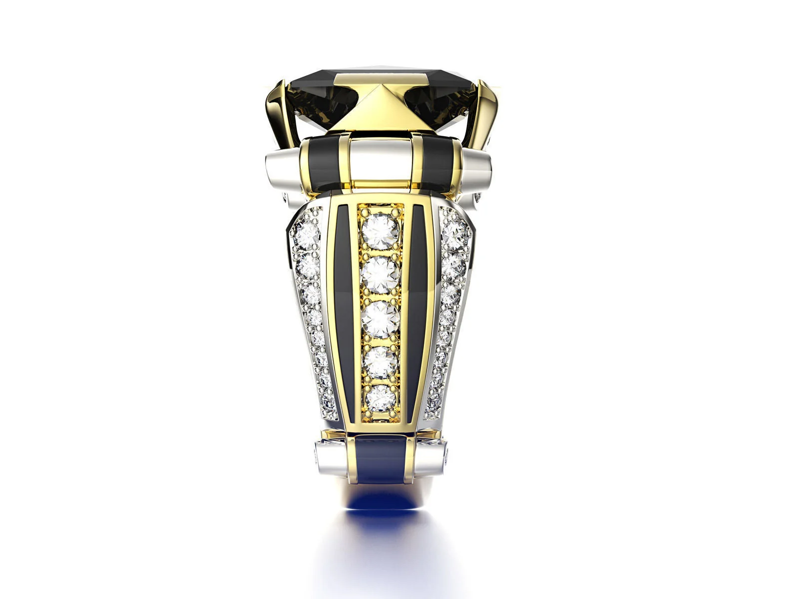 🎁Hot Sale🔥Heavy Duty Vintage Zirconia Wide Band Ring - Image 6
