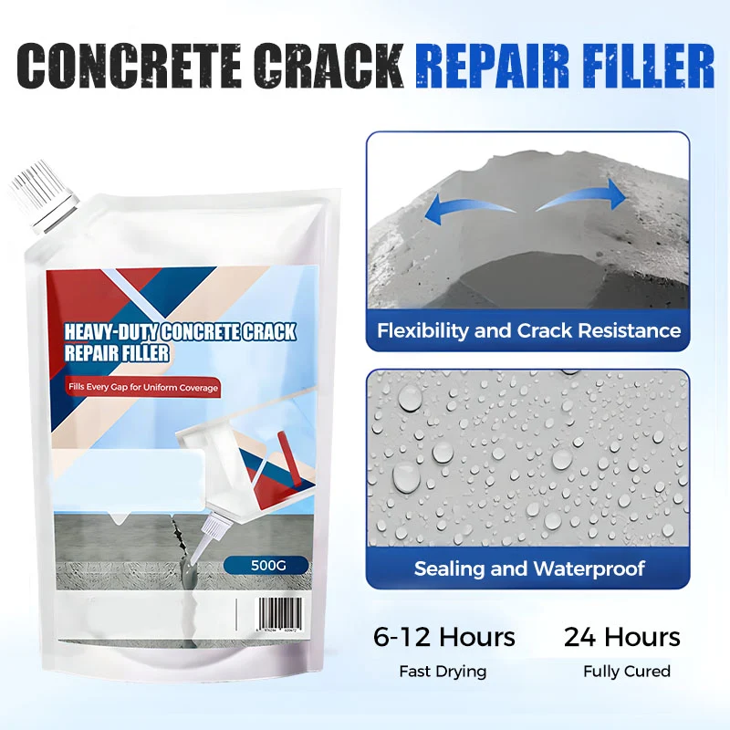 🔥New Upgrade🔥Heavy-Duty Concrete Crack Repair Adhesive - Image 5
