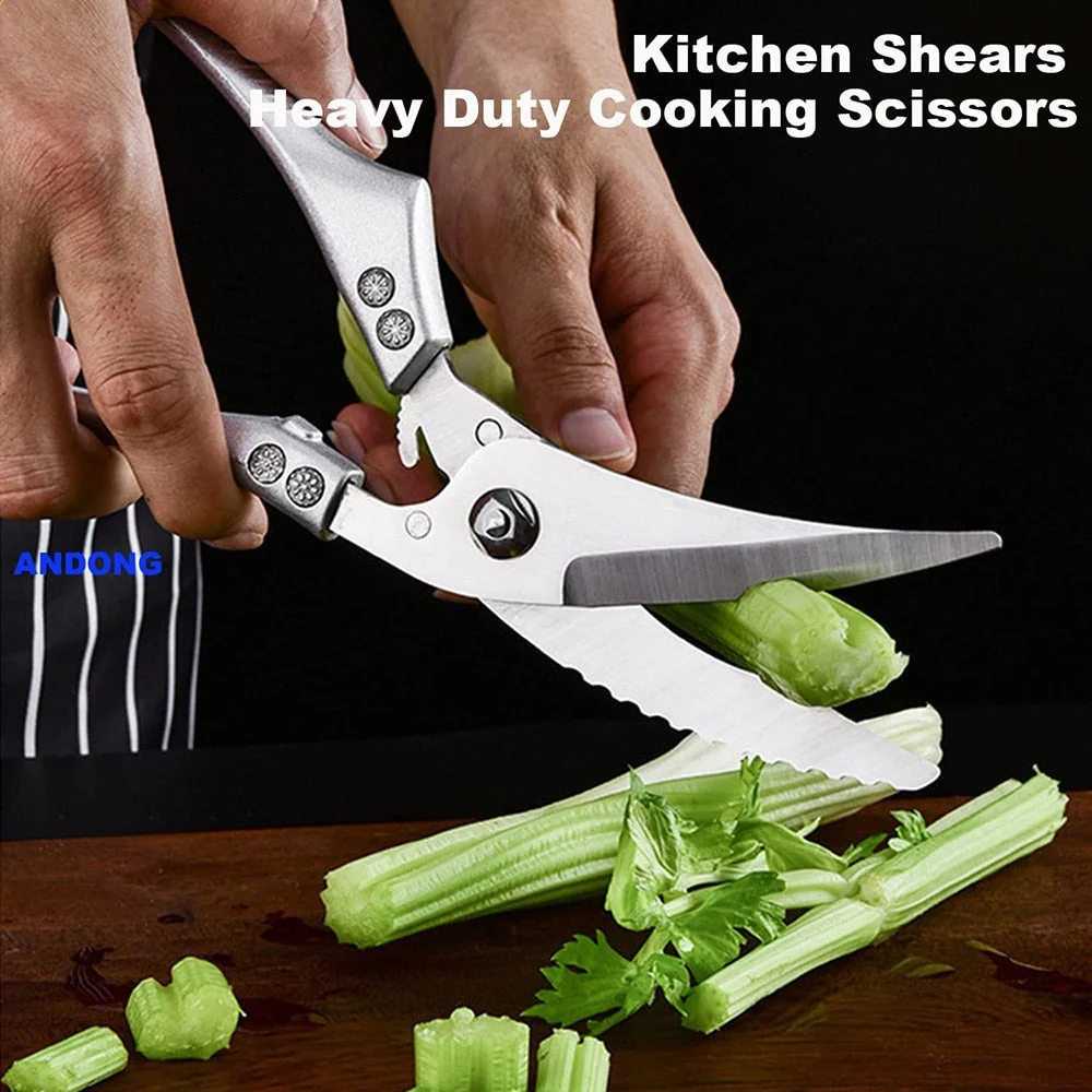 Heavy Duty Stainless Steel Bone-Cut Scissors - Image 3