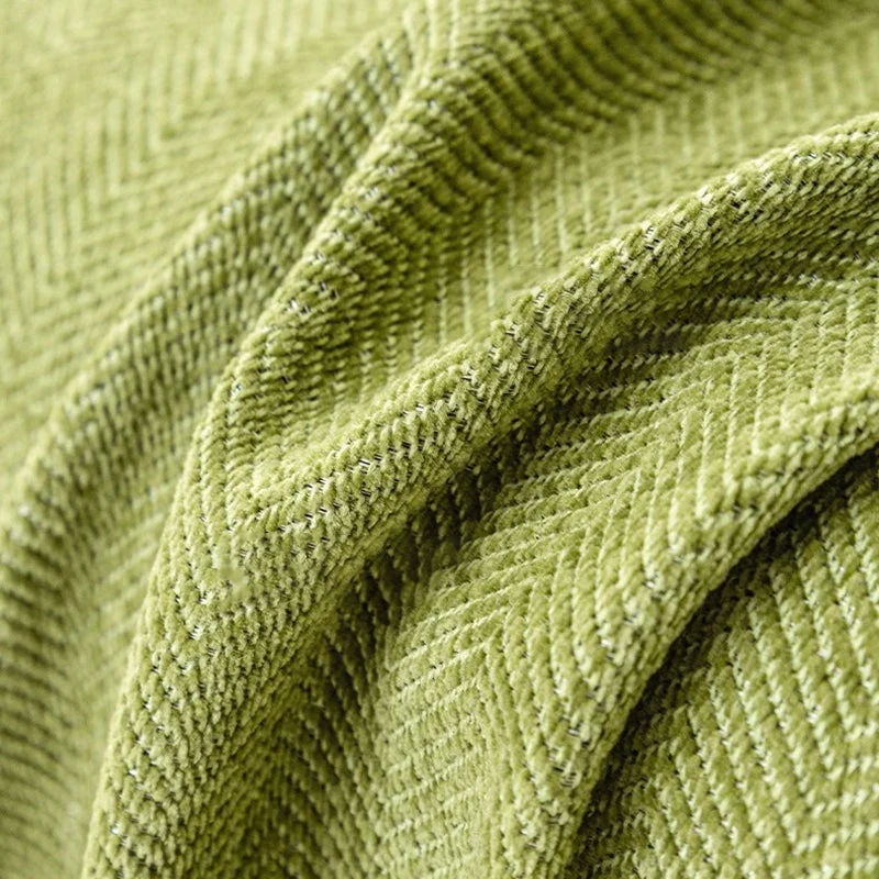 Herringbone Chenille Sofa Cover - Image 6