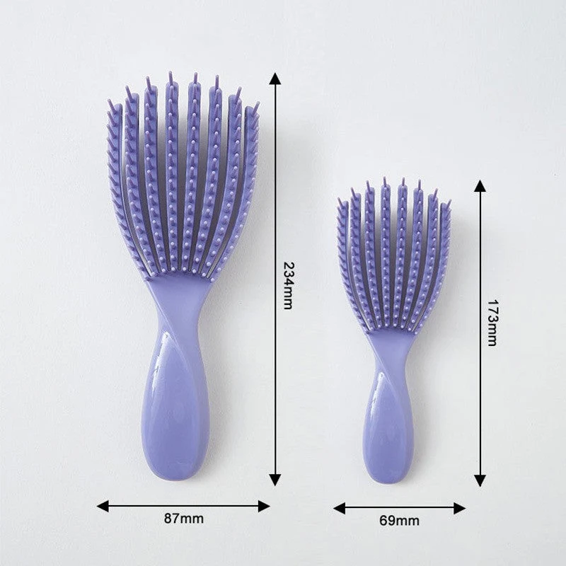 Hollow Out Smooth Hair Fluffy Comb - Image 5