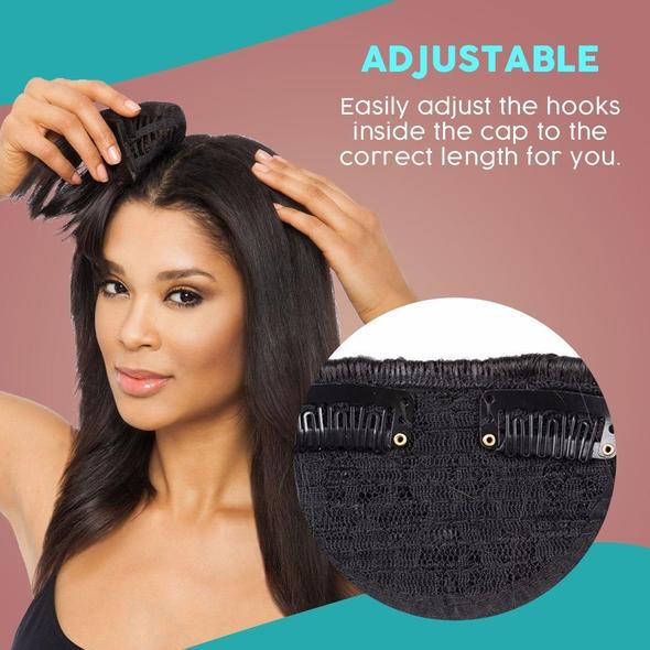 Seamless 3D Clip-In Bangs Hair Extensions - Image 2