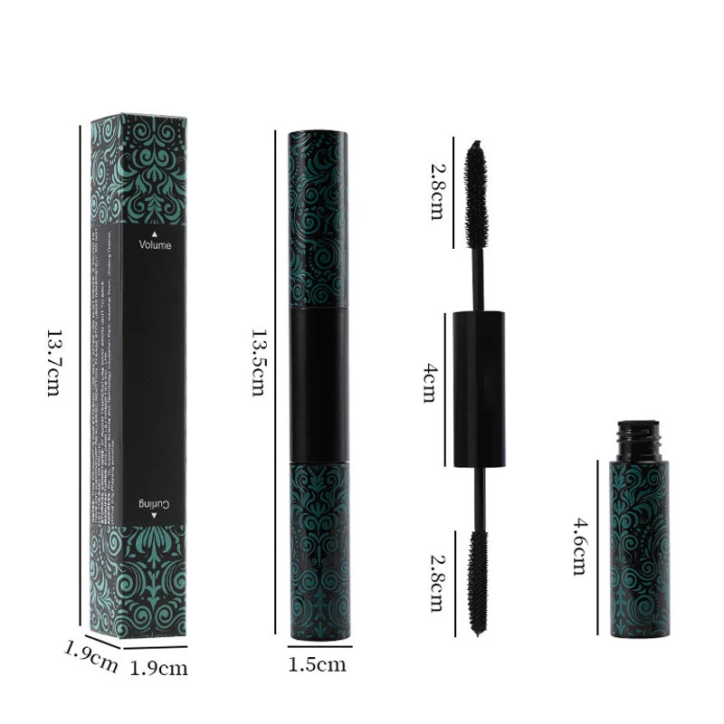 2-In-1 Waterproof Long Lasting Black Mascara - Image 11