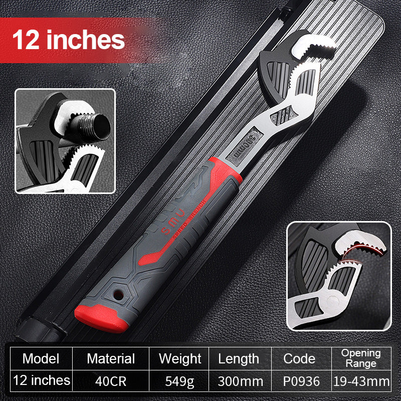 Industrial Grade Multifunctional Self-locking Pipe Wrench Tool - Image 12