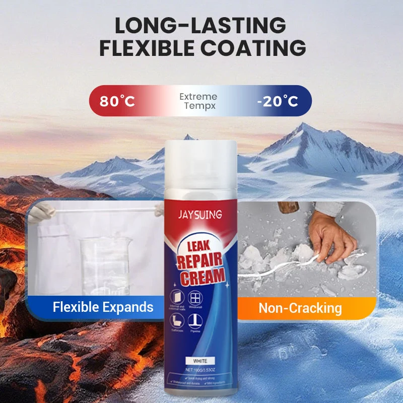 ✨ Instant Leak Repair Spray - Seals Cracks & Gaps in 5 Minutes, Waterproof & Flexible for Pipes/Roofs - Image 7