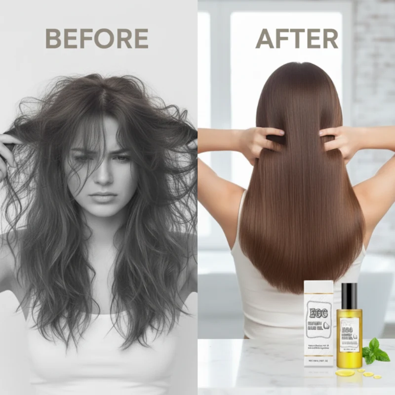 Intensive Egg Protein Hair Repair Oil - Image 2