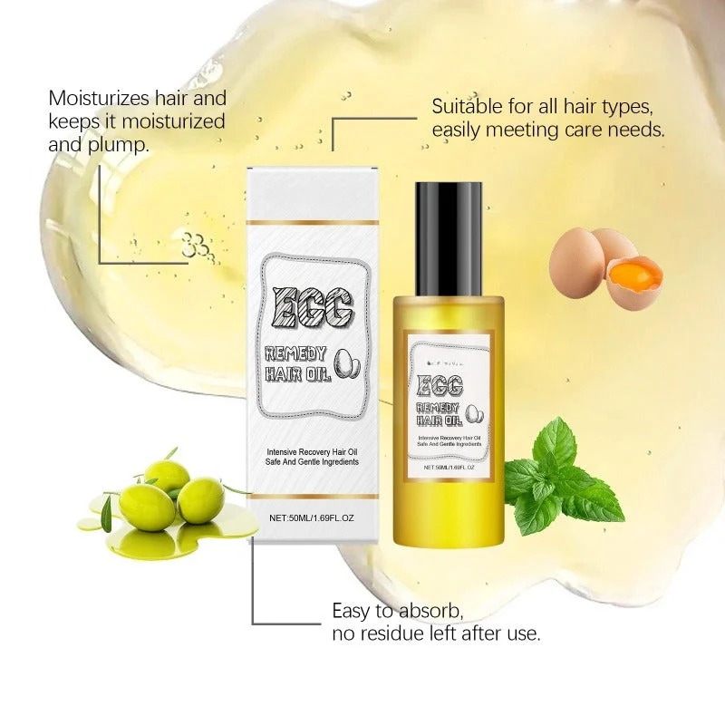 Intensive Egg Protein Hair Repair Oil - Image 7