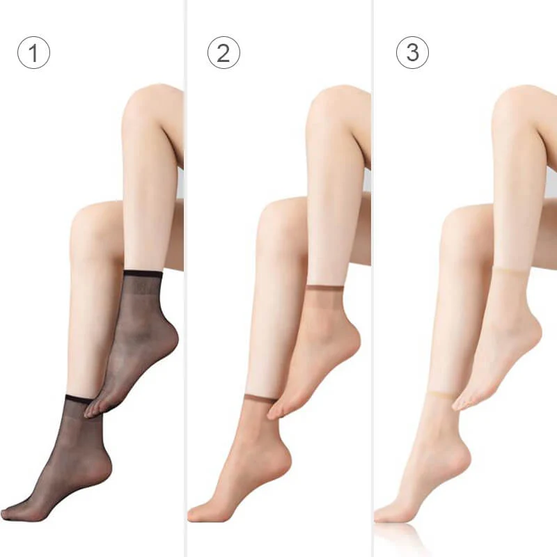 💞Non-slip and invisible crystal silk socks(Great Sale⛄BUY 2 Get 5% OFF) - Image 10