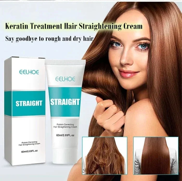 Save 45% on limited time purchase ✨ Silk and Keratin Treatment Hair Straightening Cream - Image 7