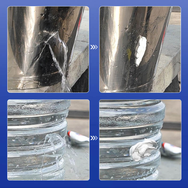 Special adhesive sealant for underwater leak trapping - Image 6