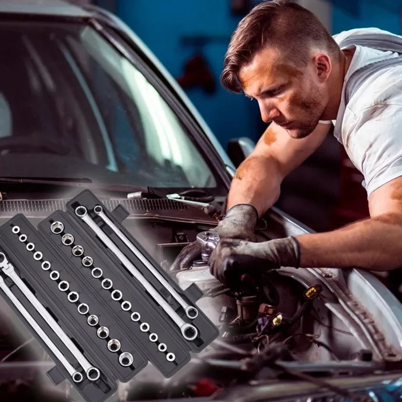 💥15pcs Adjustable Ratchet Wrench Kit🎅Great Gift🎁(Great Sale⛄Buy 2 Get 10% OFF + Free Shipping) - Image 4