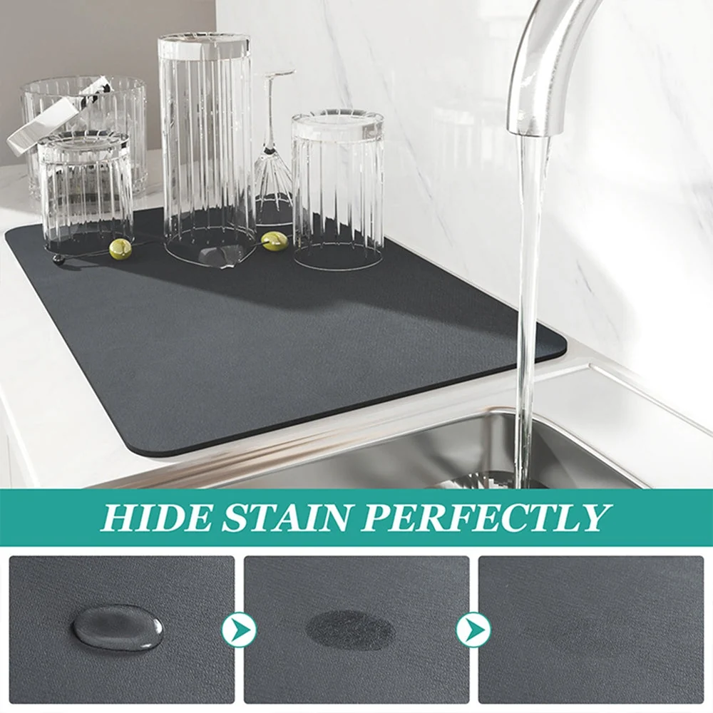 Kitchen Super Absorbent Draining Mat - Image 3