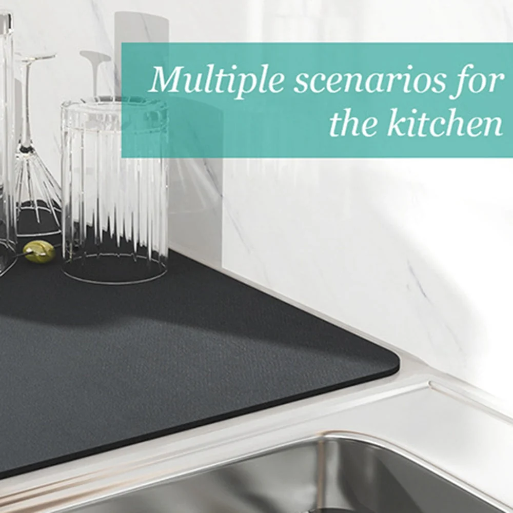 Kitchen Super Absorbent Draining Mat - Image 4