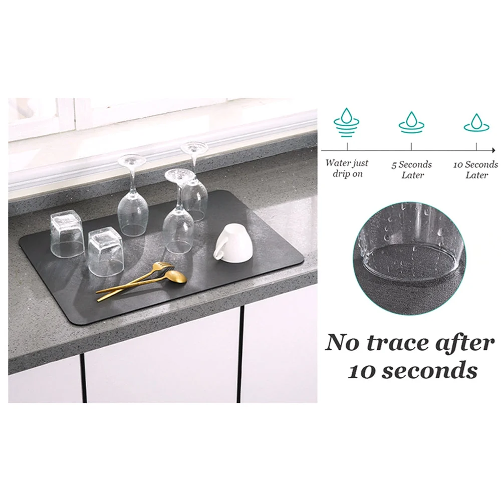 Kitchen Super Absorbent Draining Mat - Image 6