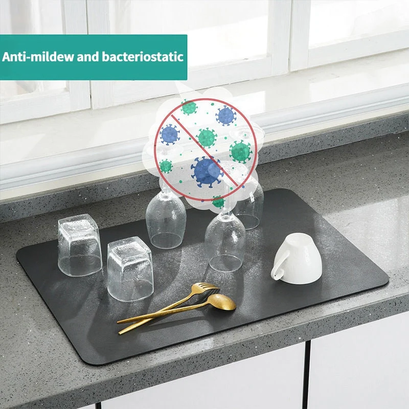 Kitchen Super Absorbent Draining Mat - Image 9