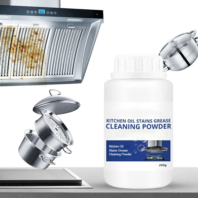 Kitchen Oil Stains Grease Cleaning Powder - Image 3