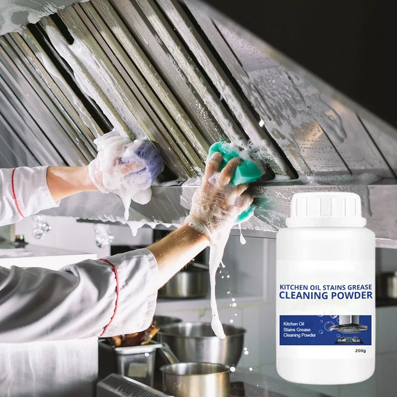 Kitchen Oil Stains Grease Cleaning Powder - Image 5