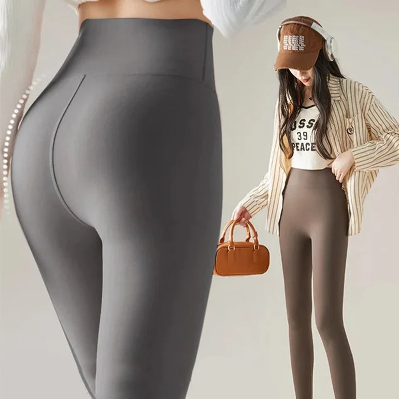 Leggings With Built-In Resistance Band - Image 2