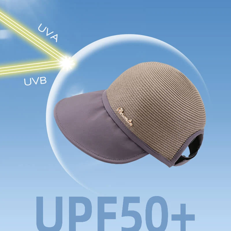 Hepburn style sunscreen cap in summer - Image 2