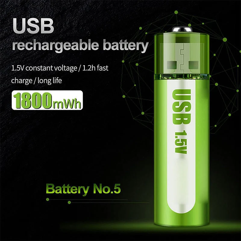 USB Rechargeable Constant Voltage Large Capacity Lithium Battery - Image 6