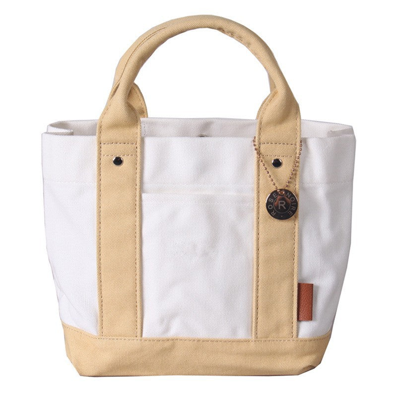 Large Capacity Multi-compartment Tote Canvas Bag - Image 16