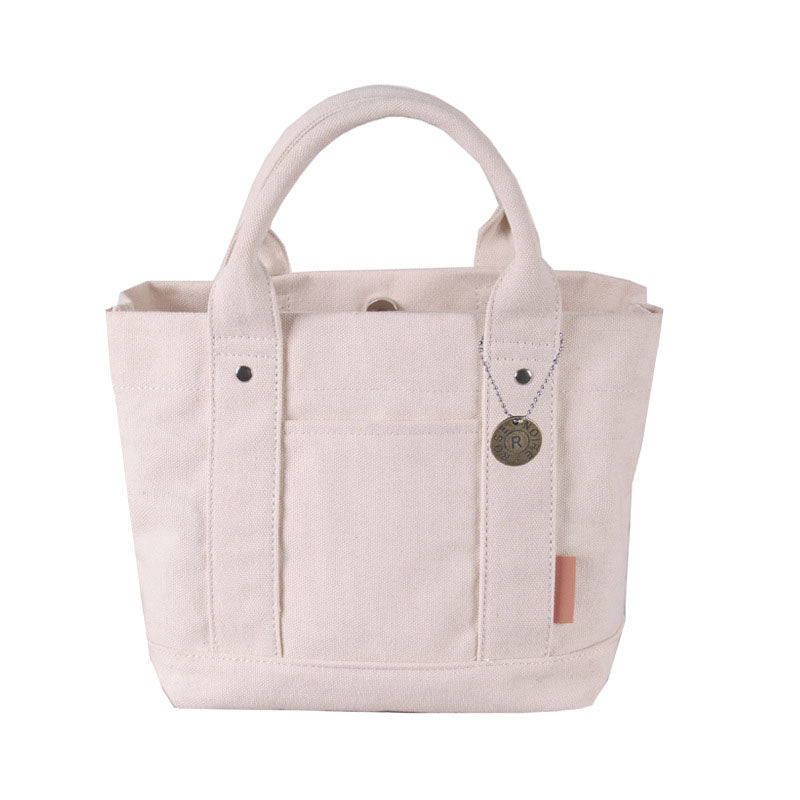 Large Capacity Multi-compartment Tote Canvas Bag - Image 9