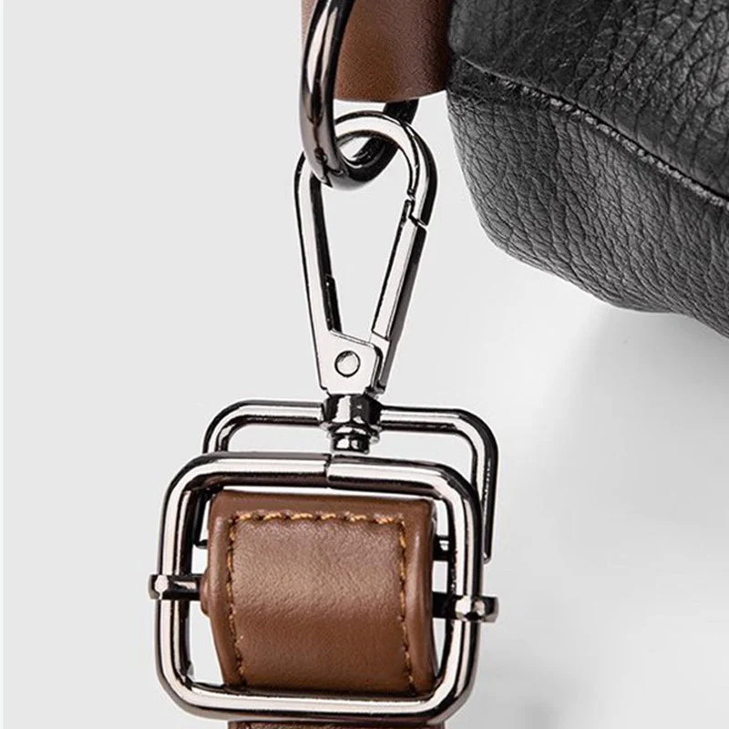 Large Capacity PU Leather Bucket Bag - Image 5