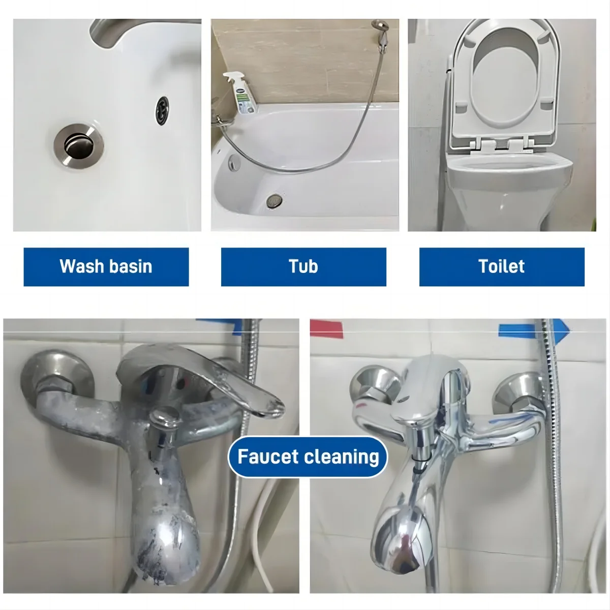 Antibacterial Bathroom Cleaner Limescale Remover - Image 7