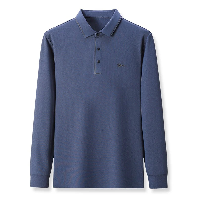 Long Sleeved Shirt Men's Autuan Business Top - Image 10