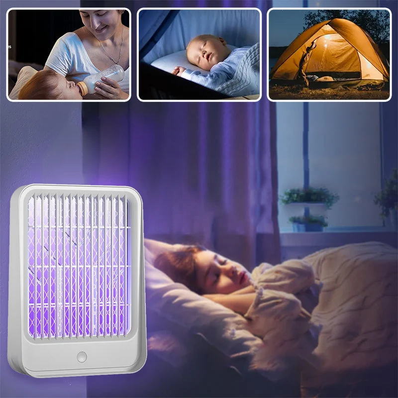 Low Noise Wall-Mounted Rechargeable Mosquito Zapper - Image 5
