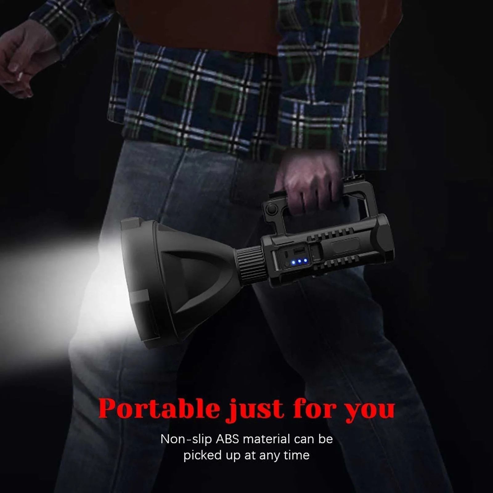 💥Limited Time Offer💥Rechargeable Tactical Spotlight Flashlight 160000 High LUMENS - Image 11