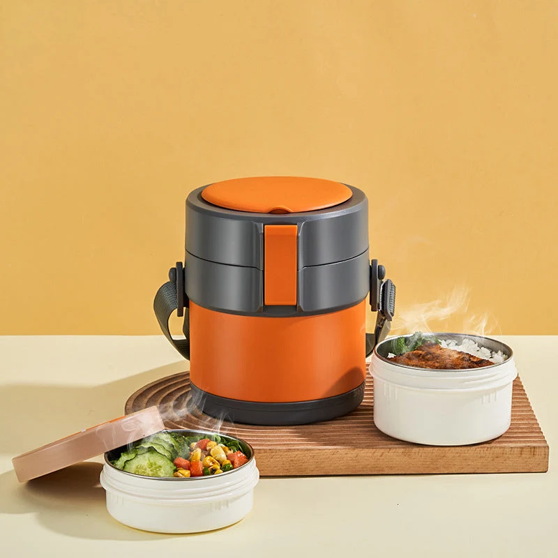 Stainless Steel Multi-layer Large-capacity Extra-long Insulated Lunch Box - Image 15