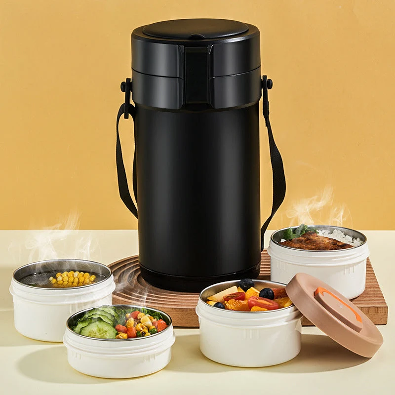 Stainless Steel Multi-layer Large-capacity Extra-long Insulated Lunch Box - Image 24