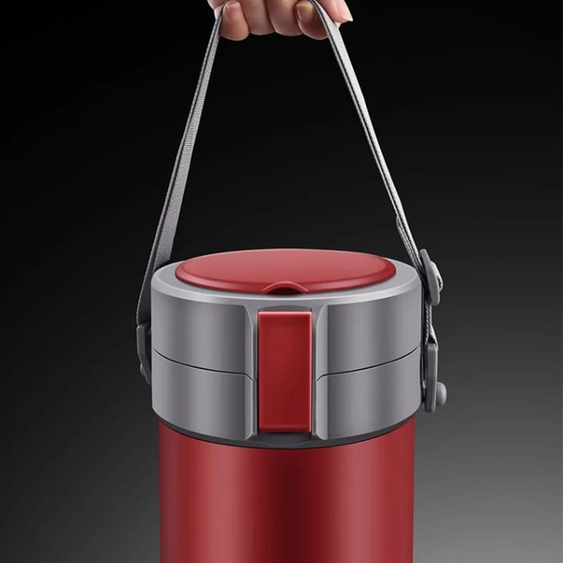 Stainless Steel Multi-layer Large-capacity Extra-long Insulated Lunch Box - Image 9