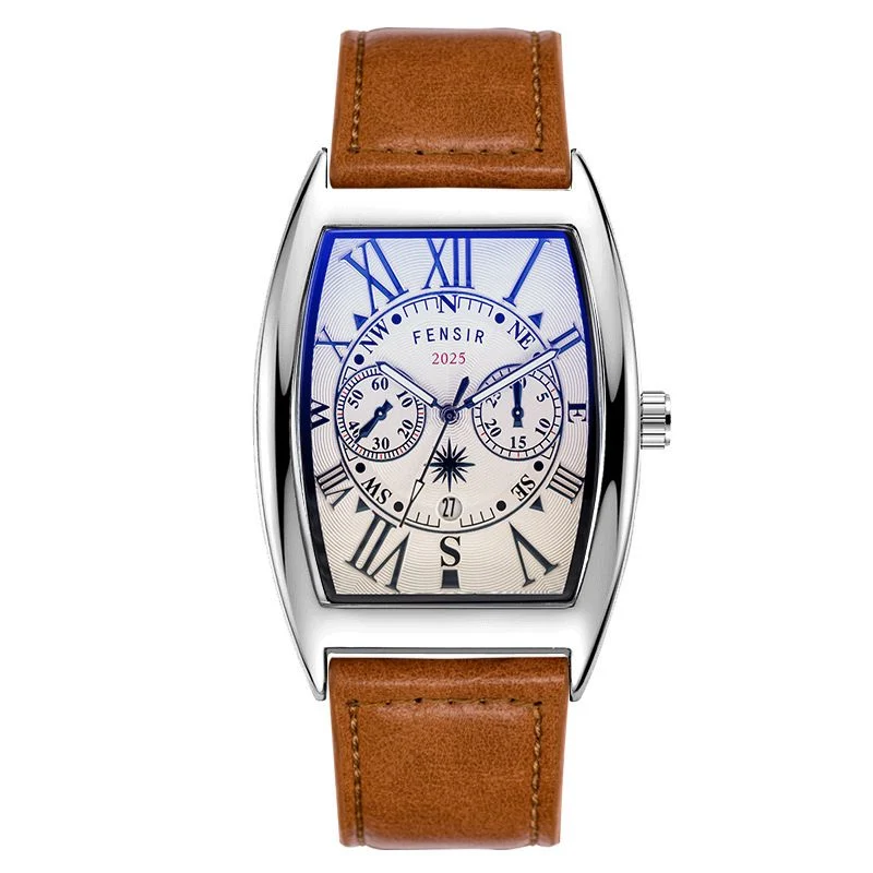 Gift Choice - Men’s Fashionable Large Dial Quartz Watch - Image 20