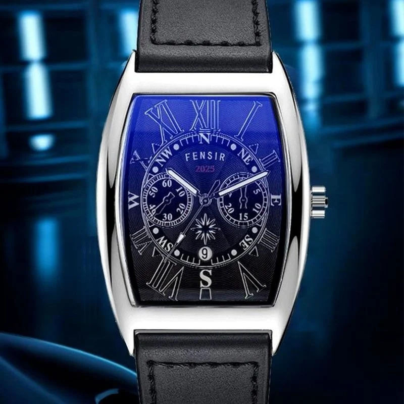 Gift Choice - Men’s Fashionable Large Dial Quartz Watch - Image 8