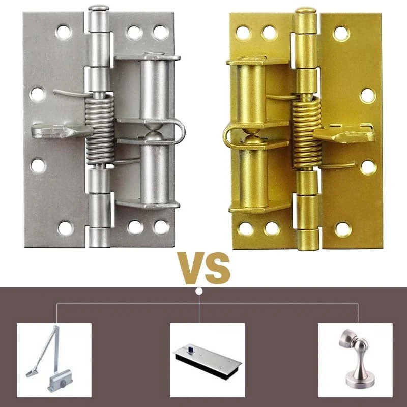 Multifunctional Spring Positioning Hinge Door Closer - Image 2