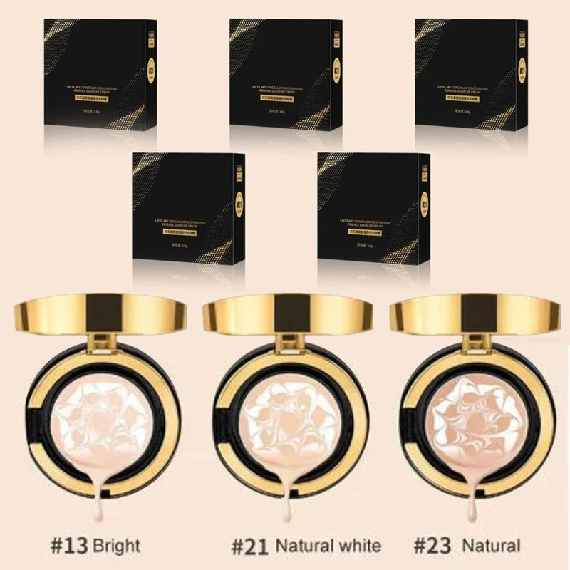 ✨Hot Sale✨2024 New Three-Color Pull Flower Concealer Moisturizing Essence Water Cream - Image 12