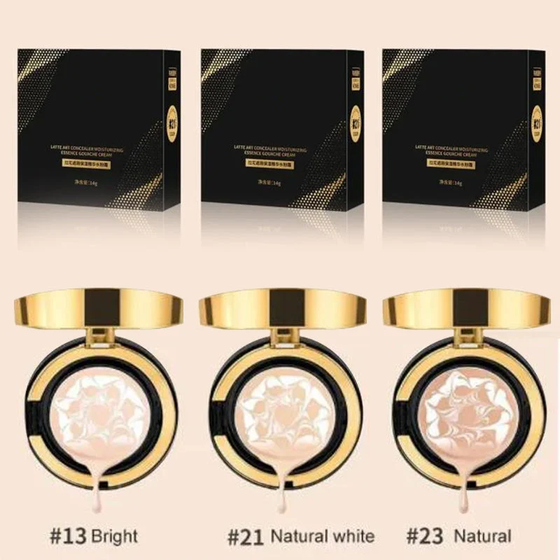 ✨Hot Sale✨2024 New Three-Color Pull Flower Concealer Moisturizing Essence Water Cream - Image 13
