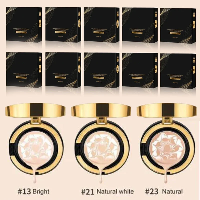 ✨Hot Sale✨2024 New Three-Color Pull Flower Concealer Moisturizing Essence Water Cream - Image 14
